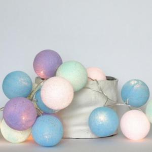 Cotton Ball Lights Baby lavender - 2853826676