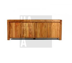 Efektowna designerska komoda z litego drewna Sideboard 4.2 - 2853824302