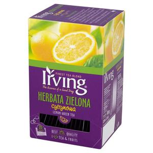 Herbata eksp. IRVING Green - lemon 20 kop. - 2847291166