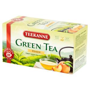 Herbata eksp. TEEKANNE Green Tea Peach 20 tor. - 2847291168