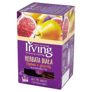 Herbata eksp. IRVING White - figa i grusz. 20 kop. - 2847291178