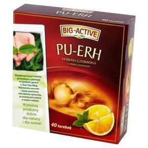 Herbata eksp. BIG ACTIVE PU-ERH cytryna 40 tor. - 2847291213