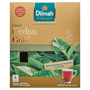 Herbata eksp. DILMAH Ceylon Gold 100 kopert - 2847291217