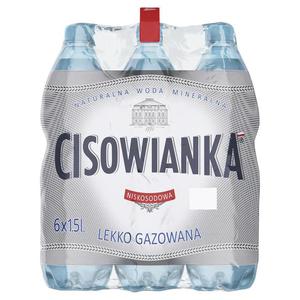 Woda CISOWIANKA op.6 1,5l. - lekko gazowana - 2847291407