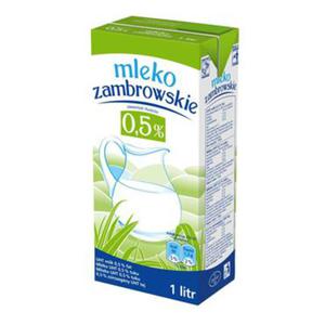 Mleko ZAMBROWSKIE 1l. 0,5% op.12 - 2847291424