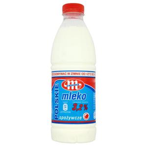 Mleko MLEKOVITA 1l. 3,2% butelka plastikowa op.6 - 2847291426
