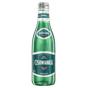 Woda CISOWIANKA Perlage szko 300ml musujca op.6 - 2847291452