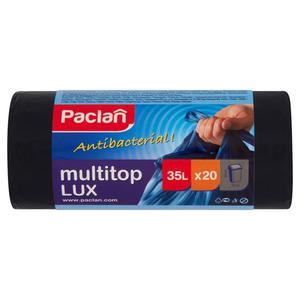 Worki na mieci PACLAN Multitop Lux 35l. czarne - 2847291613