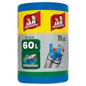 Worki Jan Niezbdny Easy Pack zawiz. 60l.70szt. - 2847291620