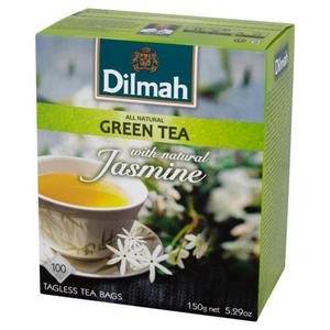 Herbata eksp. DILMAH Green Tea op.100 - jaminowa - 2847291984