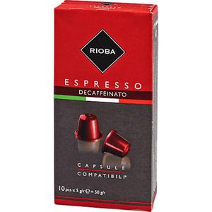 Kawa kapsuki RIOBA Espresso - decaffeinato - 2847292046