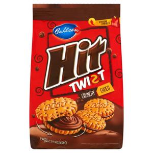 Ciastka HIT Twist Crunch 120g. - 2847292406