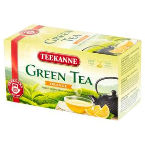 Herbata eksp. TEEKANNE Green Tea Orange 20 tor.