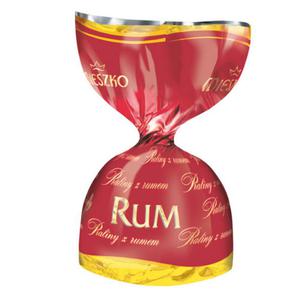 Cukierki MIESZKO Praliny - Rum op.1kg. - 2847292591