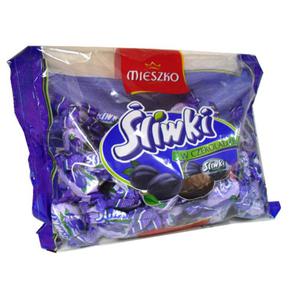 Cukierki MIESZKO liwka w czekoladzie 1kg. - 2847292592