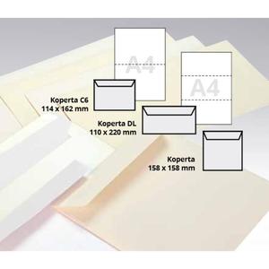 Koperty ozdobne ARGO C6 Millenium 100g. - kremowa - 2847292972