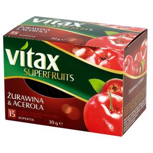 Herbata eksp. VITAX Super. - urawina acerola - 2847292984