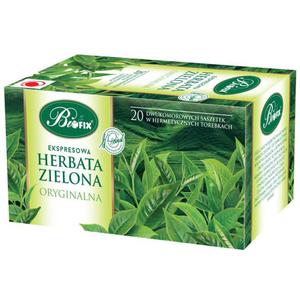 Herbata eksp. BIFIX - zielona oryginalna op.20 koperty