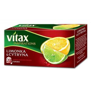 Herbata eksp. VITAX INS. Limonka i cytryna op.20 - 2847293002