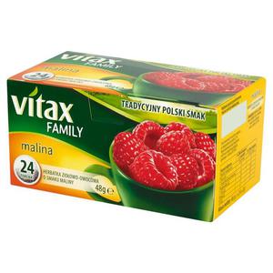 Herbata eksp. VITAX Family - Malina op.20 - 2847293012
