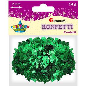 Dekoracje TITANUM konfetti choinki 284804 - 2847293865