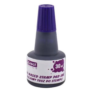 Tusz do stempli D.RECT olejowy 30ml. - fioletowy - 2847295293