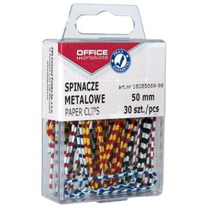 Spinacz OFFICE PRODUCTS 50mm zebra op.30 - 2847295417