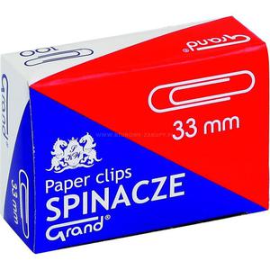Spinacz GRAND 33mm OPAKOWANIE 10 x op.100 - 2847295431