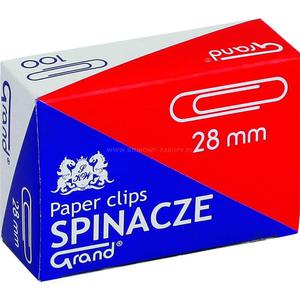 Spinacz GRAND 28mm OPAKOWANIE 10 x op.100 - 2847295432