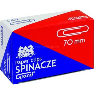 Spinacz GRAND 70mm OPAKOWANIE 10 x op.100 - 2847295449