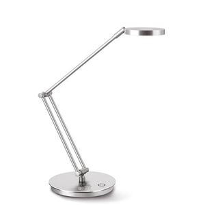 Lampka na biurko CEP CLED-400 srebrna - 2847295763