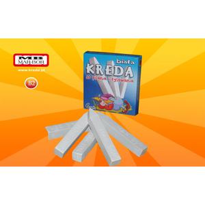 Kreda szkolna MAR-BOR B2 - biaa op.6 - 2847295904