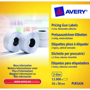 Metki cenowe AVERY ZWECKFORM 16x26 - biaa - 2847296584