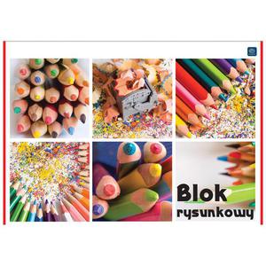 Blok rysunkowy INTERDRUK A4 biay