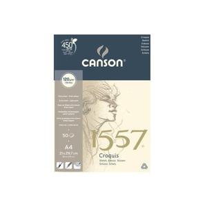 Blok szkicowy CANSON A4 120g. 50k. 1557 - 2847300529