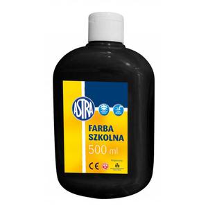 Farba plakatowa ASTRA 500ml. - czarna