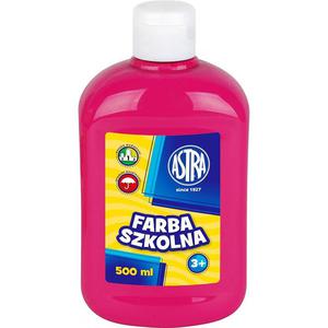 Farba plakatowa ASTRA 500ml. - rowa - 2847300565