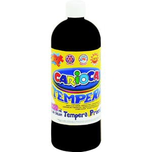 Farba CARIOCA tempera 1L. - czarna K003/24 - 2847300640