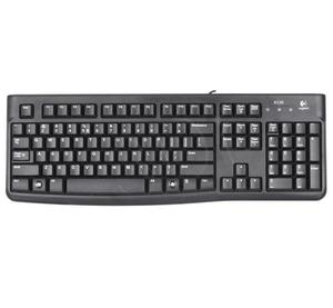 Logitech Klawiatura przewodowa K120 czarna - 2847300802