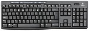 Logitech Zestaw bezprzewodowy klawiatura i mysz MK270 czarny - 2847300804