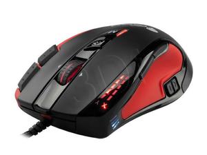 Natec Mysz przewodowa laserowa Genesis GX78 Limited 5700dpi czarno-czerwony - 2847300904
