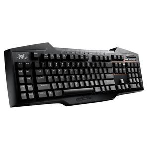 Asus Klawiatura przewodowa Strix Tactic Pro czarna Podwietlenie - 2847300977