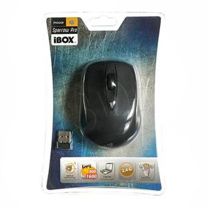 I-Box Mysz bezprzewodowa optyczna Sparrow Pro 1600dpi czarny - 2847301031