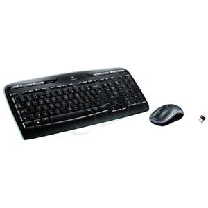 Logitech Zestaw bezprzewodowy klawiatura i mysz optyczna MK330 czarny - 2847301035