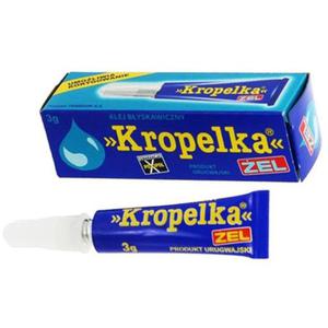 Klej byskawiczny Kropelka 3g. w elu - 2847301783