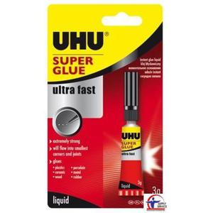 Klej byskawiczny UHU Super Glue 3g. - 2847301867