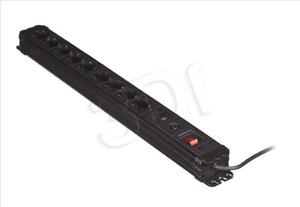 Surge protector 3.0M 9 SOCKETS Schucko BLACK - 2847302054