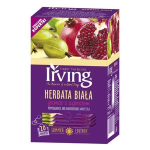 Herbata eksp. IRVING White - granat agrest 20kop. - 2847302499