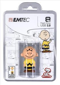 Emtec Flashdrive PN101 8GB USB 2.0 Charlie Brown - 2847302646