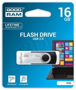Goodram Flashdrive Twister 16GB USB 2.0 czarny - 2847302650